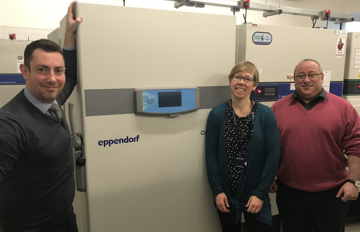 Delivery of the first ULT freezer Delivery of the first ULT freezer